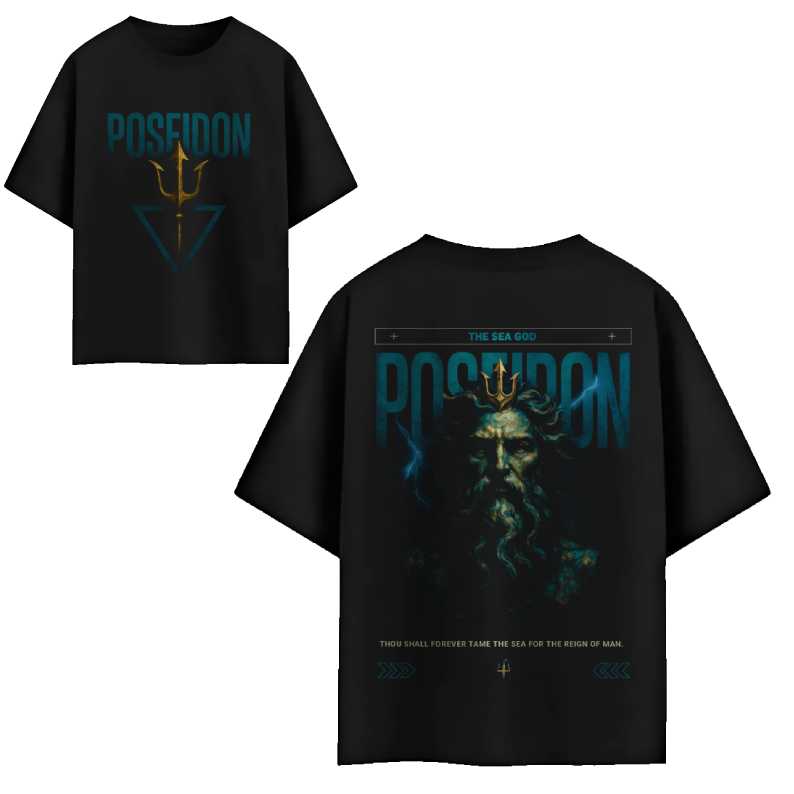 POSIEDON ~OS Back Print T